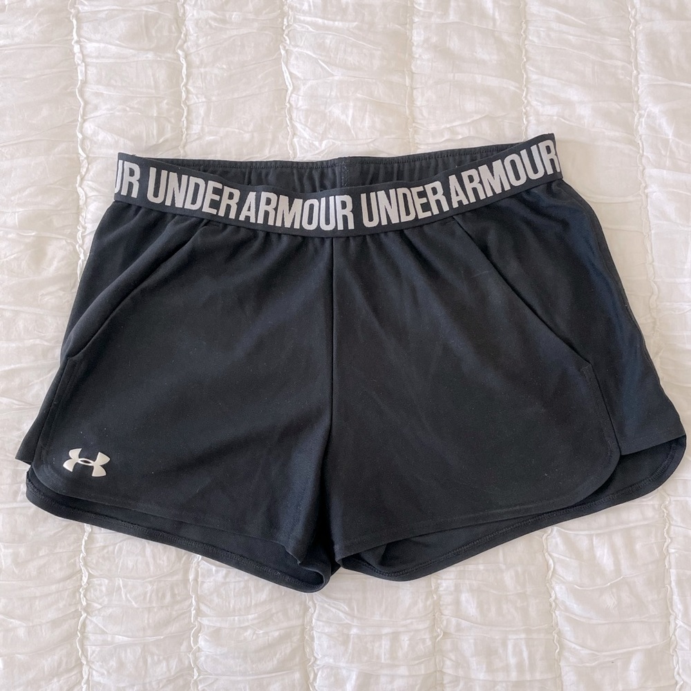 Under Armour Black Athletic Shorts